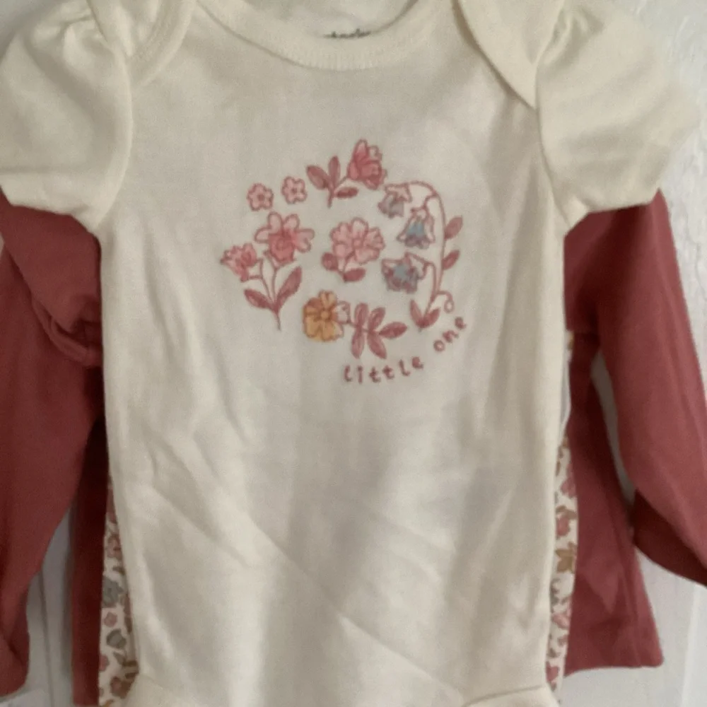Carter's‎ Pink Floral Baby Outfit
